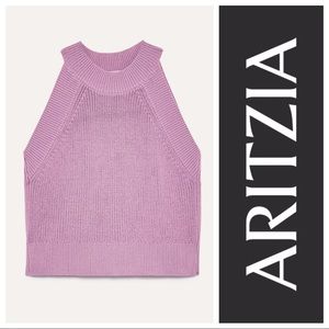 NWOT Aritzia Wilfred Crevier Knit Top
